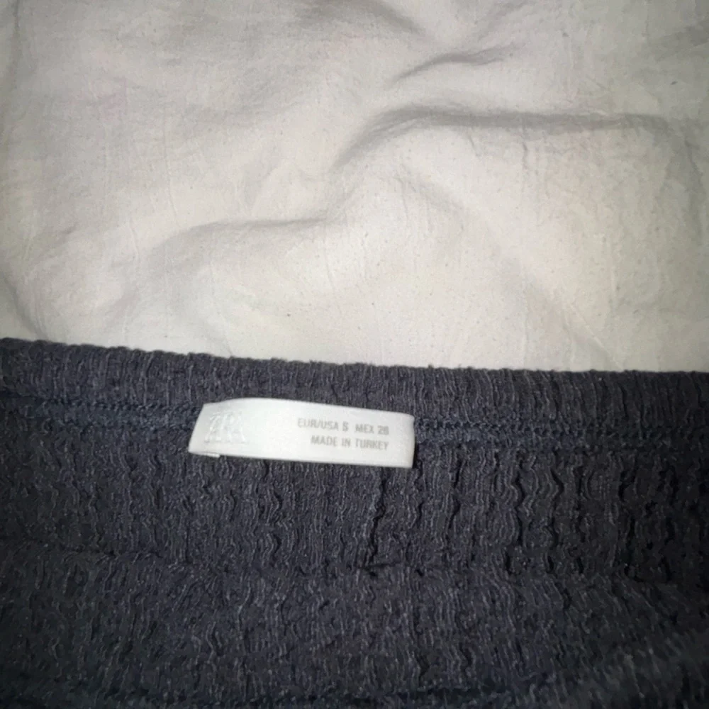 Zara Black Knit Skirt Set